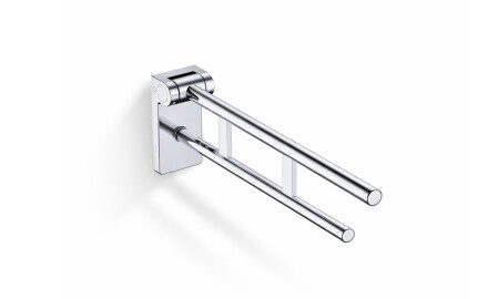 Barra de apoyo para personas con discapacidad, Ø32, abatible, PREMIUM - 60 cm / acero inoxidable pulido
