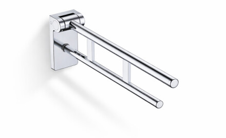 Barra de apoyo para personas con discapacidad, Ø32, abatible, PREMIUM - 70 cm / acero inoxidable pulido