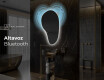 Espejo de baño LED de forma irregular S221 #6