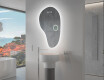 Espejo de baño LED de forma irregular S221 #9