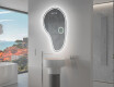 Espejo de baño LED de forma irregular S223 #9
