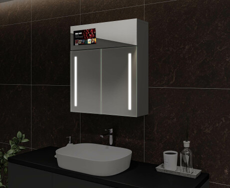 Armario con espejo con luz LED - L02 Sarah 66,5 x 72cm #6