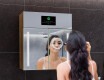 Armario con espejo con luz LED - L02 Sarah 66,5 x 72cm #8