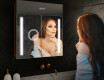 Armario con espejo con luz LED - L02 Emily 66,5 x 72cm #9