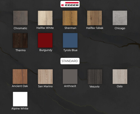 Armario de baño con espejo LED L02 Emily 66,5 x 72 cm en color Roble Oslo #3