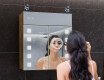 Armario con espejo con luz LED - L03 Emily 66,5 x 72cm #7