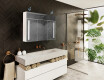 Armario con espejo con luz LED - L02 Emily 100 x 72cm #10
