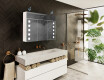 Armario con espejo con luz LED - L03 Emily 100 x 72cm #10