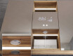 Armario de baño LED Lisa 100 x 70cm #10