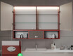 Armario de baño LED Emma - de 2 puertas 100 x 72cm #10