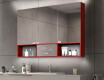 Armario de baño LED Emma - de 3 puertas 100 x 72cm
