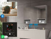 Armario de baño LED Emma - de 3 puertas 100 x 72cm #11