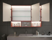 Armario de baño LED Emma - de 3 puertas 100 x 72cm #12