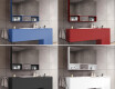 Armario de baño LED Emma - de 3 puertas 100 x 72cm #4