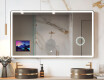 Espejo LED Moderno Redondeado con marco iPad Displine L141