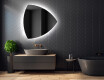 Espejo de baño LED de forma irregular T221 #2
