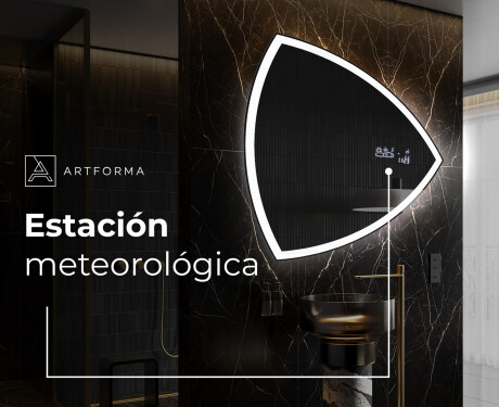 Espejo de baño LED de forma irregular T222 #6