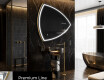 Espejo de baño LED de forma irregular T223 #4