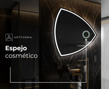 Espejo de baño LED de forma irregular T223 #4