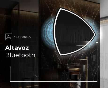 Espejo de baño LED de forma irregular T223 #5