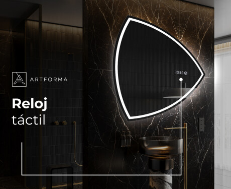 Espejo de baño LED de forma irregular T223 #7