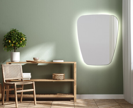 Espejo de baño LED de forma irregular Z221 #2