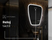 Espejo de baño LED de forma irregular Z222 #7