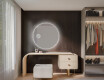 Espejo redondo baño con luz LED L112 #11