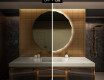 Espejo redondo baño con luz LED L112 #4