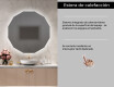 Espejo redondo baño con luz LED L112 #8