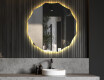 Espejo redondo baño con luz LED L192 #1