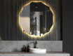 Espejo redondo baño con luz LED L192