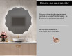 Espejo redondo baño con luz LED L192 #10