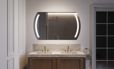 Espejo de baño con luz L67
