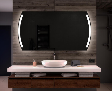 Espejo de baño con luz L68