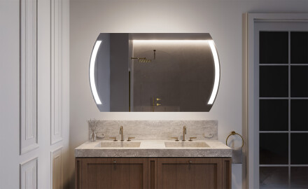 Espejo de baño con luz L68