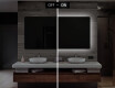 Espejo de baño moderno e iluminado LED L60 #5