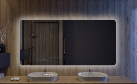 Espejo de baño moderno e iluminado LED L60