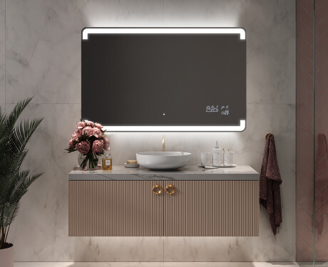 Espejo de baño moderno e iluminado LED L73 #7
