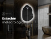 Espejo de baño LED de forma irregular E222 #7