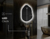 Espejo de baño LED de forma irregular E222 #8