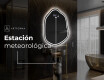 Espejo de baño LED de forma irregular E223 #7