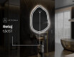 Espejo de baño LED de forma irregular E223 #8
