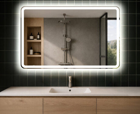 Espejo de baño con luz LED incorporada L141
