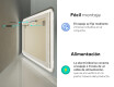 Espejo de baño con luz LED incorporada L141 #10