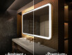 Espejo de baño con luz LED incorporada L141