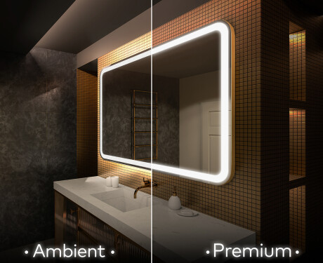 Espejo de baño con luz LED incorporada L141 #1