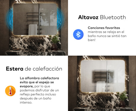 Espejos retroiluminado para baños  L142 #6