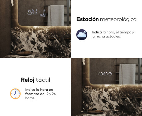 Espejos retroiluminado para baños  L142 #7