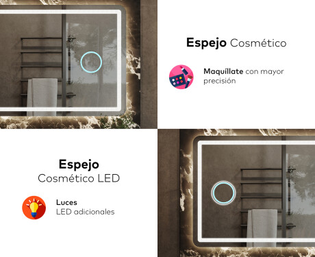 Espejos retroiluminado para baños L143 #8